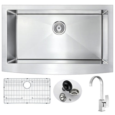 ANZZI ELYSIAN Series KAZ3620-035B Kitchen Sink Kitchen Sink ANZZI